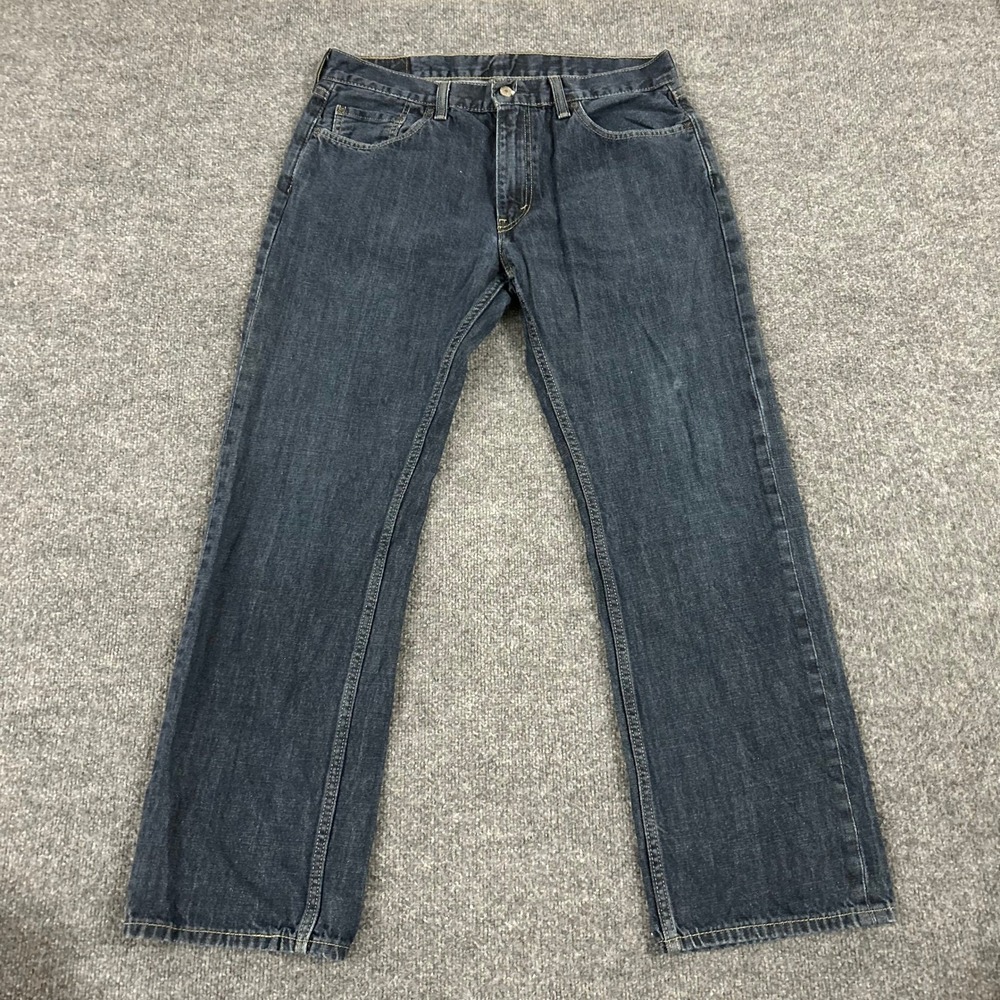 Levi's Jeans Mens Size 36x32 Blue 559 Relaxed Straight Fit Cotton Denim 74847